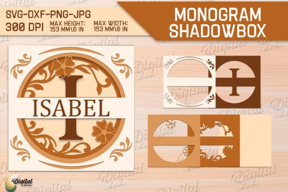 Download Shadow Box Alphabet Paper Cut. Letter I - Premium Bundle