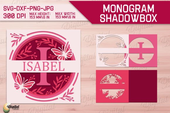 Download Shadow Box Alphabet Paper Cut. Letter I - Premium Bundle