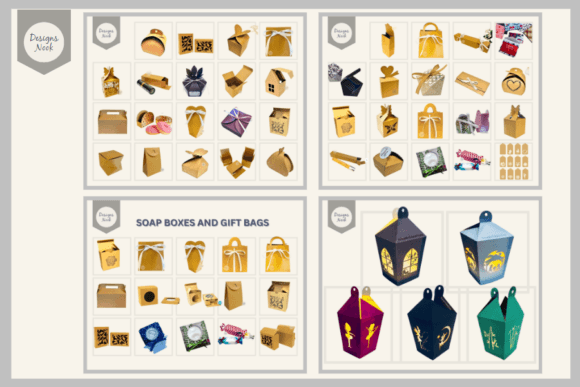 Download 3D Box Templates for Cutting Machines - Cutting machines Collection
